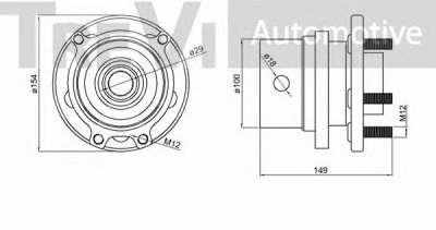 TREVI AUTOMOTIVE wb1173 -
